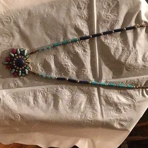 Chloe and Isabel Multi color lariat necklace.